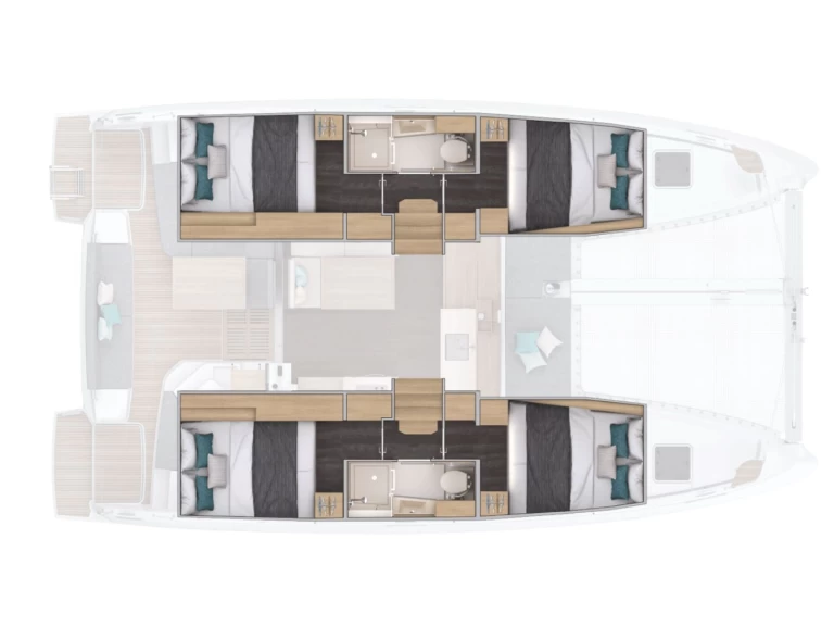 Noleggio Catamarano con o senza skipper Lagoon a Furnari