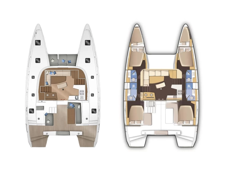 Noleggiare una Lagoon Lagoon 42 a Lávrio