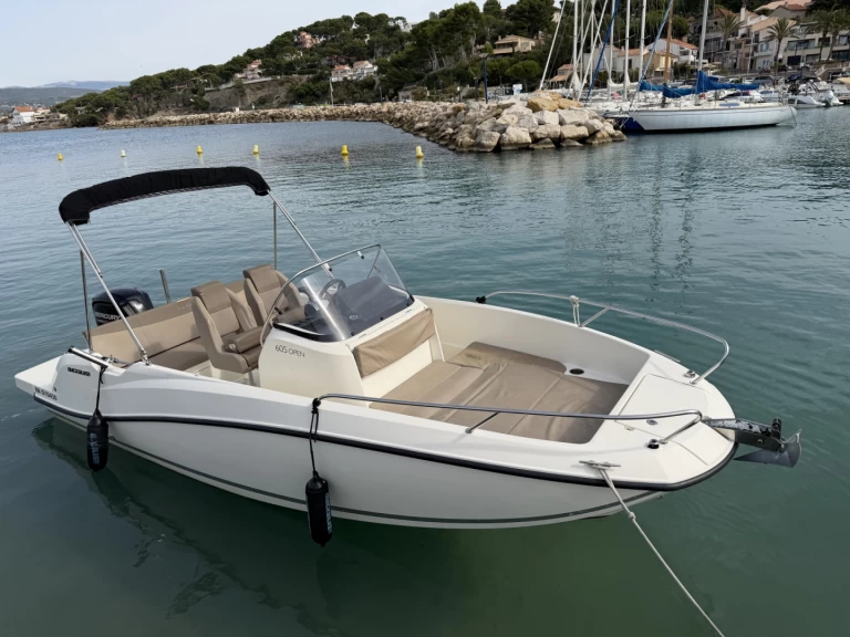 Noleggio a La Madrague – Quicksilver Activ 605 Open su SamBoat