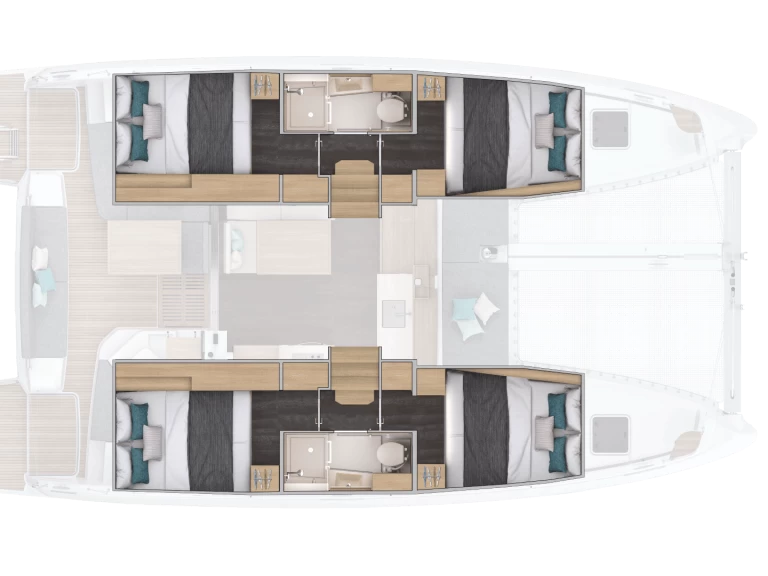 Noleggio a Castelli – Lagoon Lagoon 38 su SamBoat