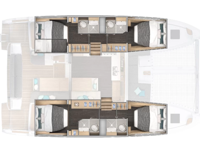 Noleggiare una Lagoon Lagoon 43 a Trapani