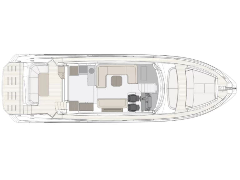 Noleggio barche Sebenico economico Azimut 53 Fly