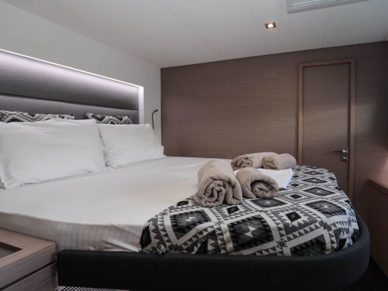 Noleggiare una Fountaine Pajot Fountaine Pajot 47 TANNA LUX (GEN,AC,WATERMAKER) a Lefkáda