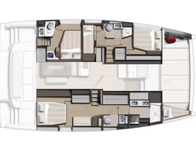 Noleggio Catamarano a Le Marin – BALI 4.6 4 CABINES BALI 4.6 