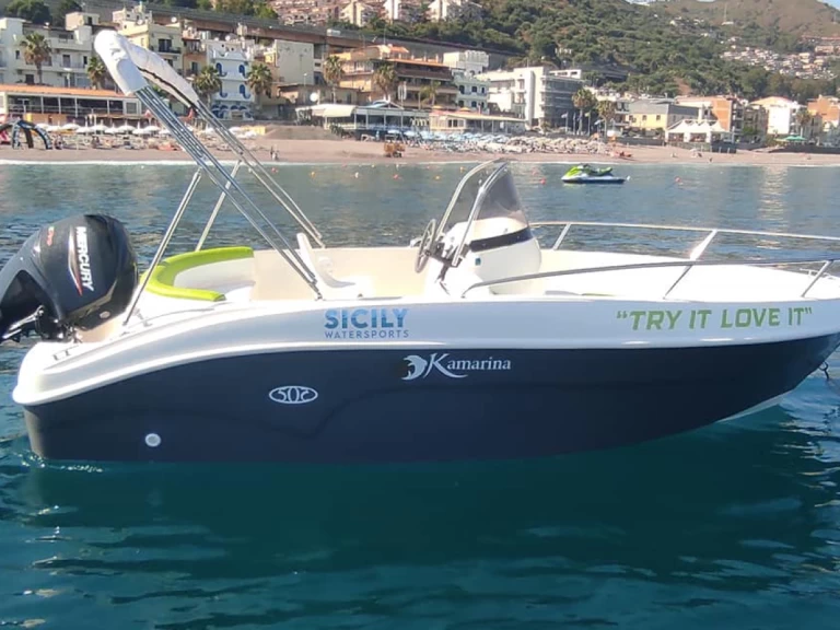Noleggio Barca a motore Kamarina con patente nautica