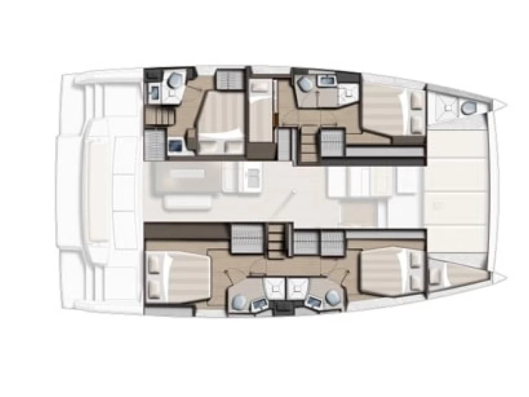 Noleggio Catamarano con o senza skipper Bali a Lefkáda