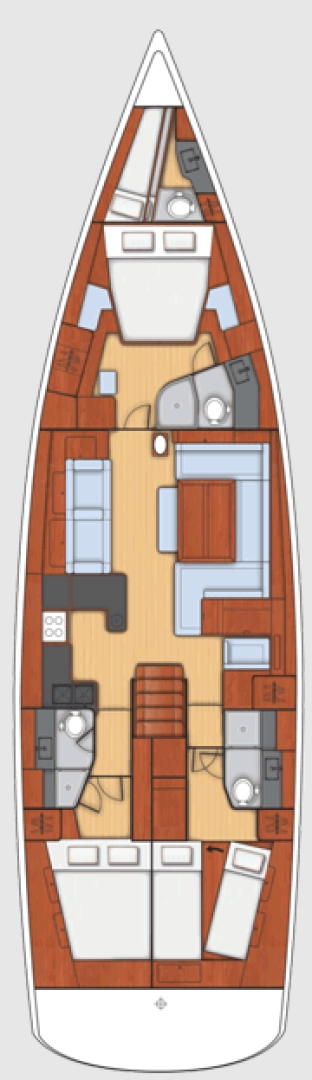 Noleggio Barca a vela a Seget Donji – Bénéteau Oceanis 60