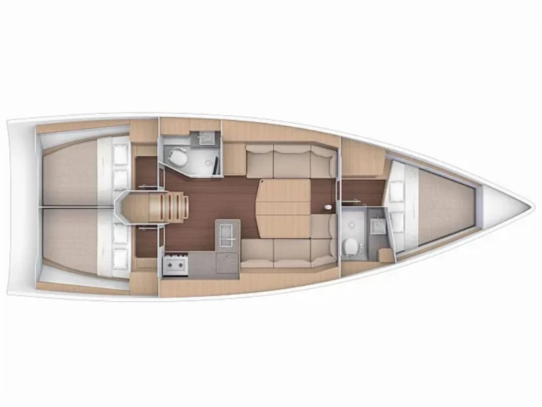 Noleggiare una Dufour Dufour 390 Grand Large[G] a Álimos