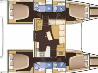 Noleggio Catamarano Lagoon con patente nautica