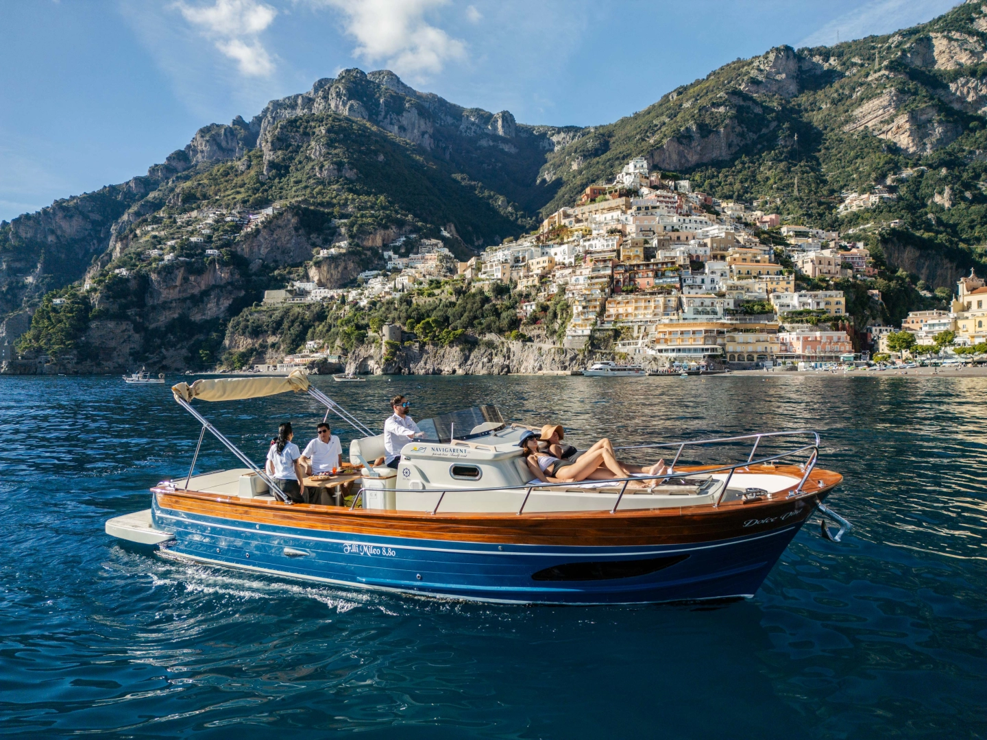 Noleggio Barca a motore a Salerno – fratelli mileo Gozzo Campano Sport Cruiser 