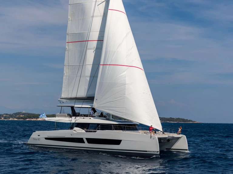 Noleggio barche Fountaine Pajot SERENISSIMA III a Néa Péramos su Samboat