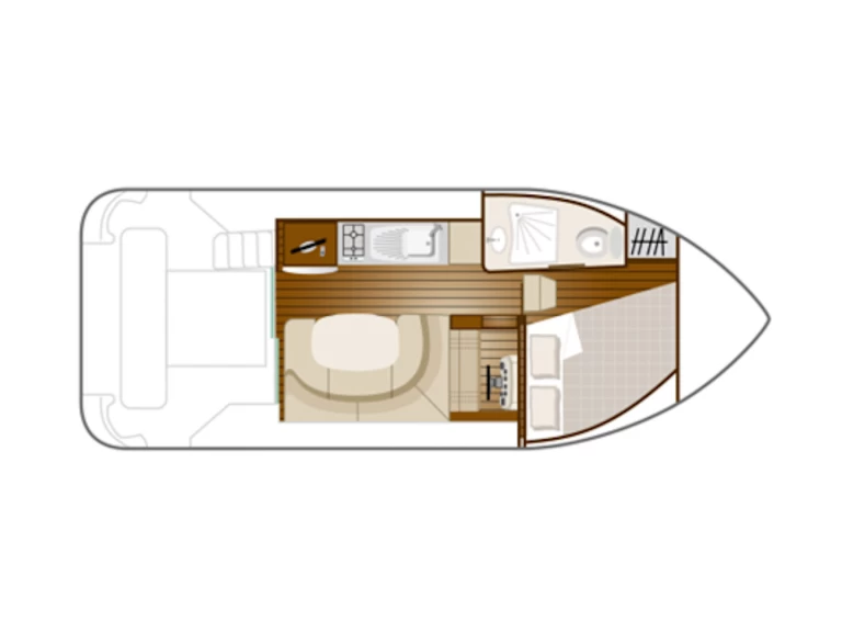 Noleggiare una Nicols Yacht Comfort Couple XL 2-4 people a Grez-Neuville