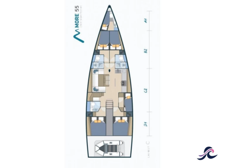 Noleggio Barca a vela con o senza skipper More Boats a Seget Donji