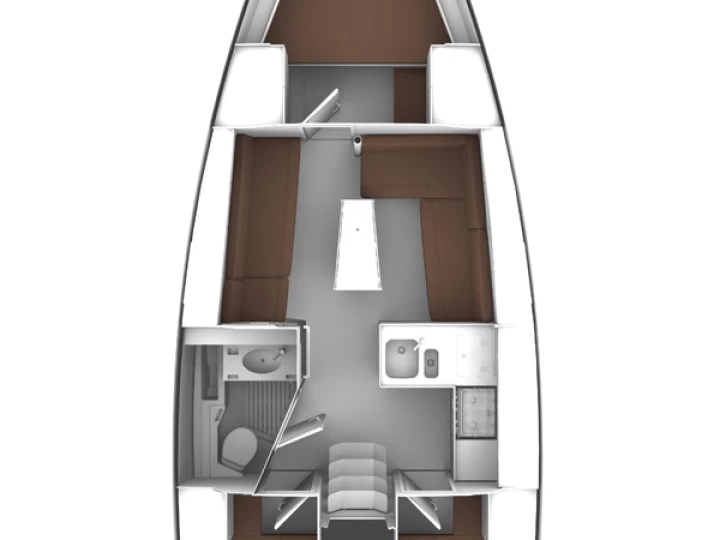 Bavaria Cruiser 37 da affittare a  Gouviá