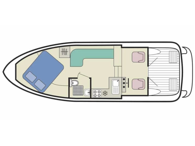 Noleggio Barca a motore a Carrick-on-Shannon – Le Boat Town Star