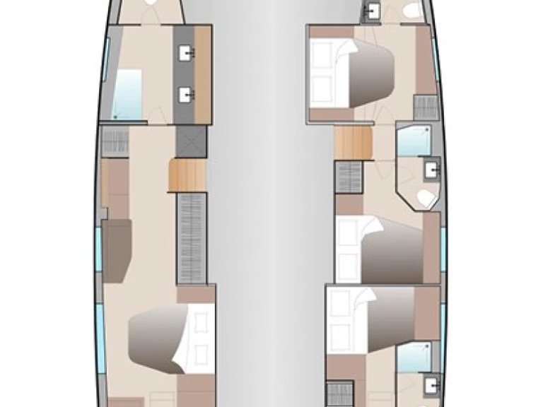 Noleggio a Le Marin – Fountaine Pajot Aura 51 su SamBoat
