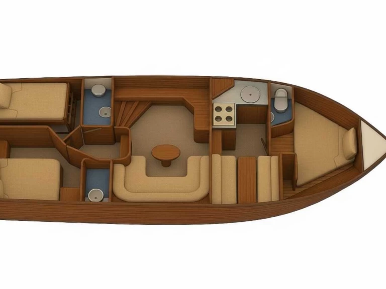 Noleggio barche Waren (Müritz) economico Aqua Yacht 1200