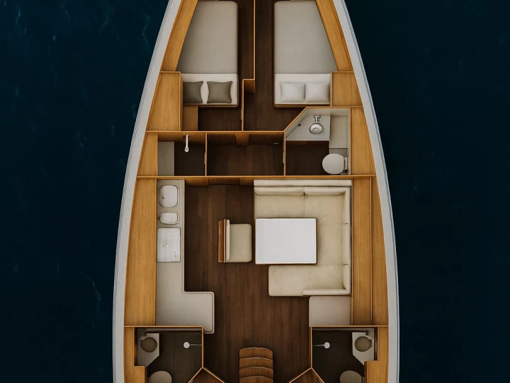 Noleggio Barca a vela a Heiligenhafen – Bavaria Cruiser 45