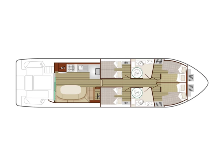 Noleggio Houseboat Nicols Yacht con patente nautica