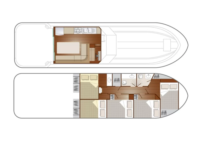 Noleggio a Sablé-sur-Sarthe – Nicols Yacht Confort Groupe XL 8-12 p. su SamBoat