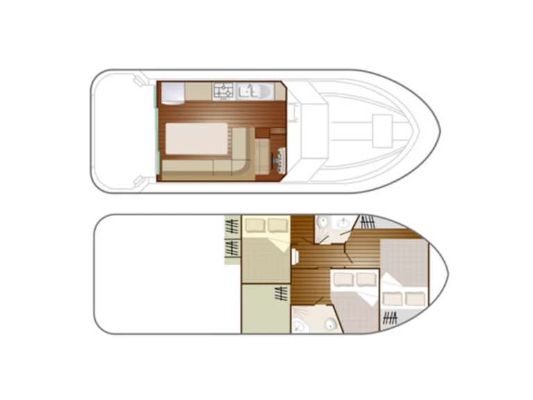Noleggio barche Grez-Neuville economico Confort Family 4-8 p.