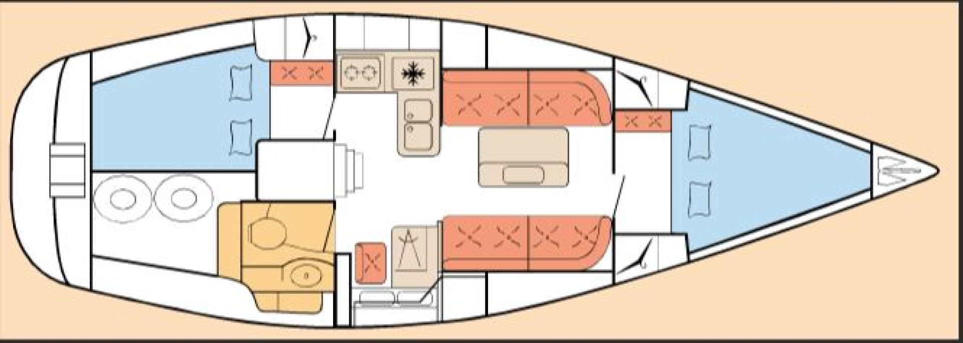 Noleggio Barca a vela a Pointe-à-Pitre – Dufour Dufour 34