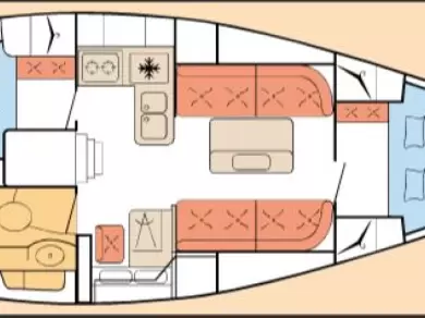 Noleggio Barca a vela a Pointe-à-Pitre – Dufour Dufour 34