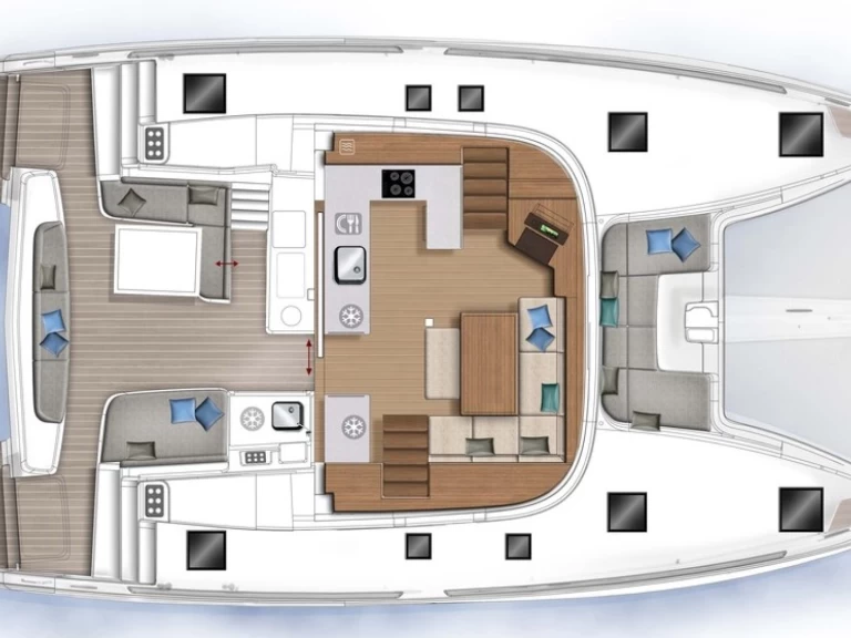 Noleggio Catamarano Lagoon con patente nautica