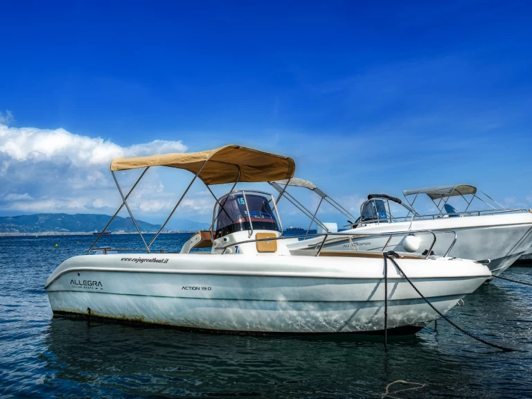 Noleggiare una Allegra Boats All 19 Open a Cetara