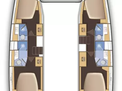 Noleggio barche Lefkáda economico Lagoon 42