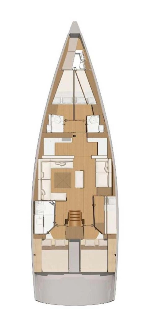 Noleggio barche Dufour Dufour 56 Exclusive a Trogir su Samboat