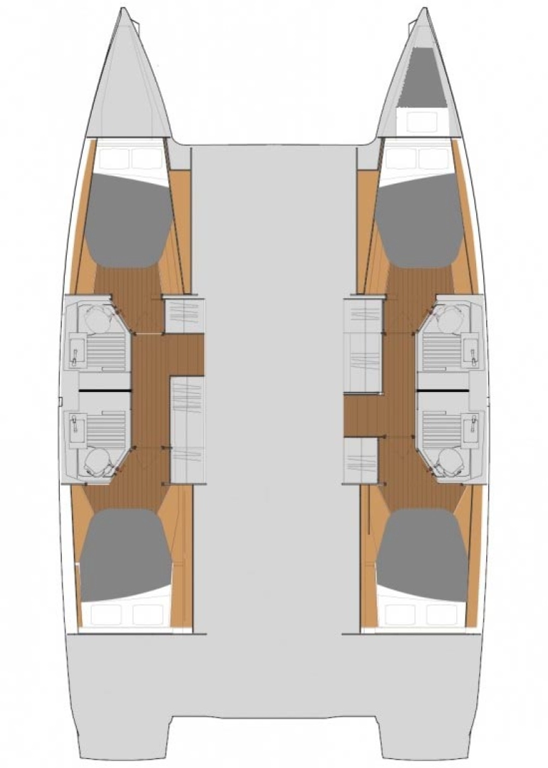 Fountaine Pajot Astrea 42 da affittare a  Trogir