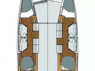 Noleggio Catamarano Fountaine Pajot con patente nautica
