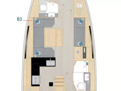 Hanse Hanse 410 da affittare a  Sebenico