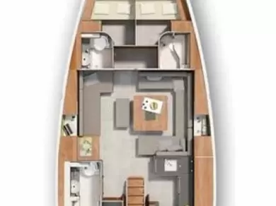 Noleggio barche Pola economico Hanse 455