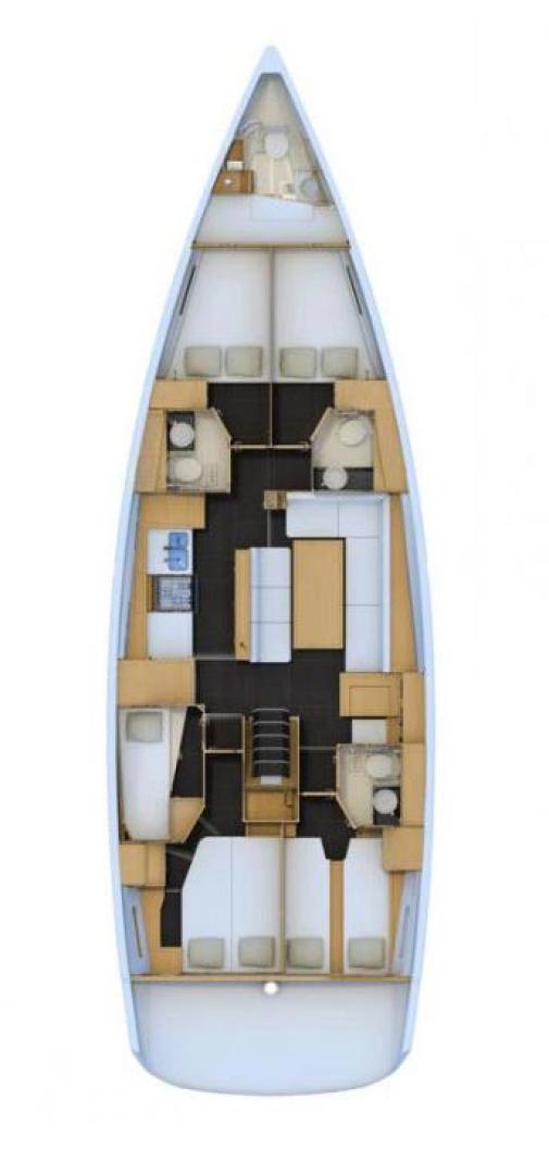 Noleggio barche Golfo Aranci economico Jeanneau 54