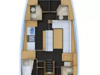 Noleggio barche Golfo Aranci economico Jeanneau 54