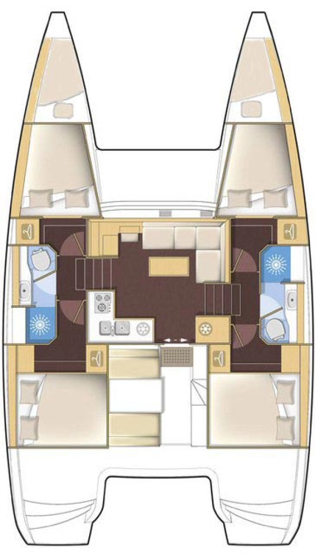 Noleggio Catamarano con o senza skipper Lagoon a Sebenico