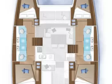 Lagoon Lagoon 40 da affittare a  Pola