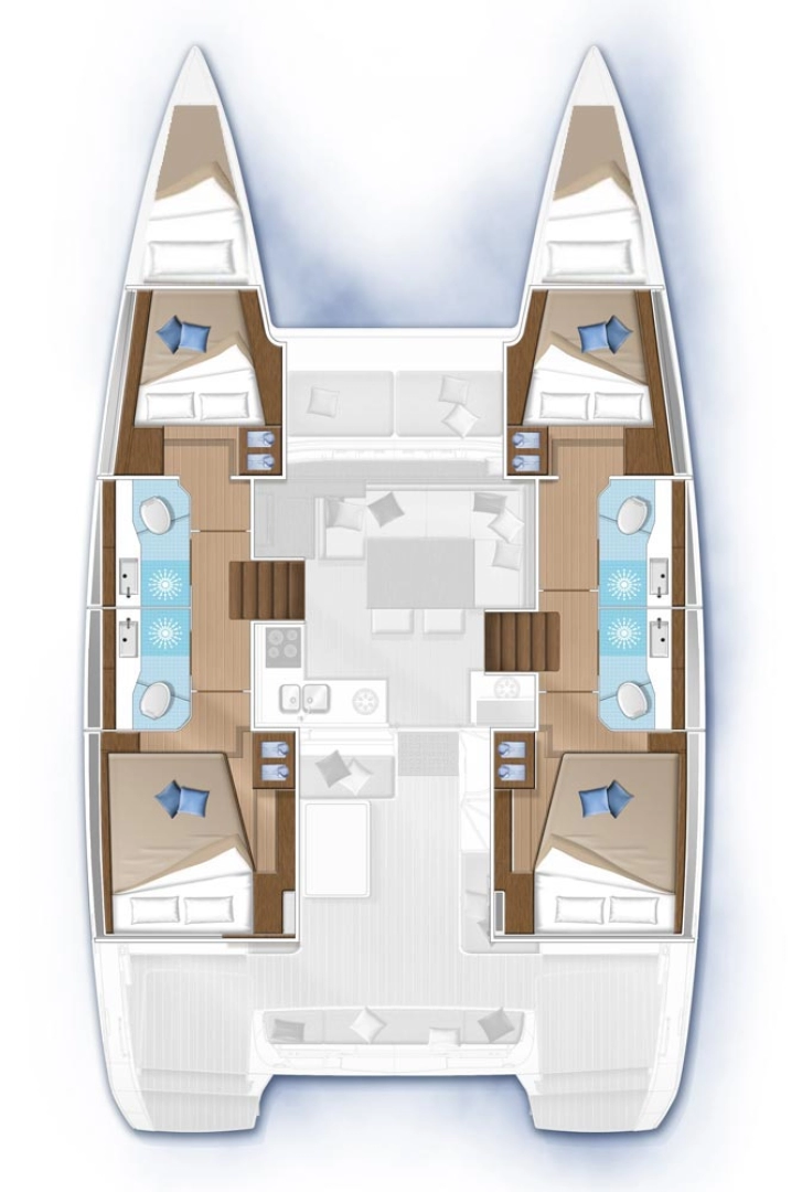 Noleggio a Gouviá – Lagoon Lagoon 40 su SamBoat