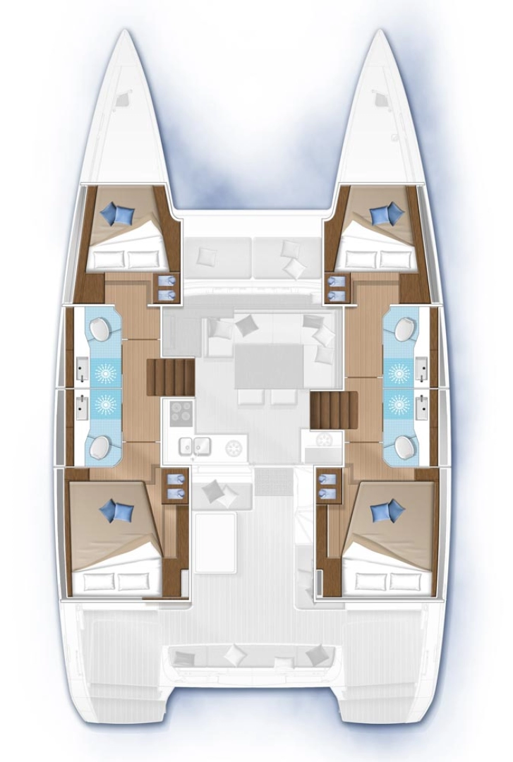 Noleggio Catamarano a Sebenico – Lagoon Lagoon 40