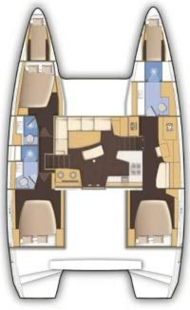 Noleggio Catamarano a Sebenico – Lagoon Lagoon 42