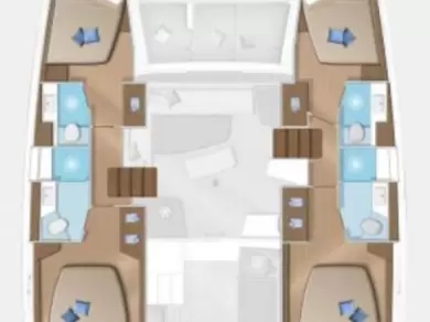 Lagoon Lagoon 42 da affittare a  Trogir