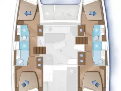 Noleggio Catamarano Lagoon con patente nautica