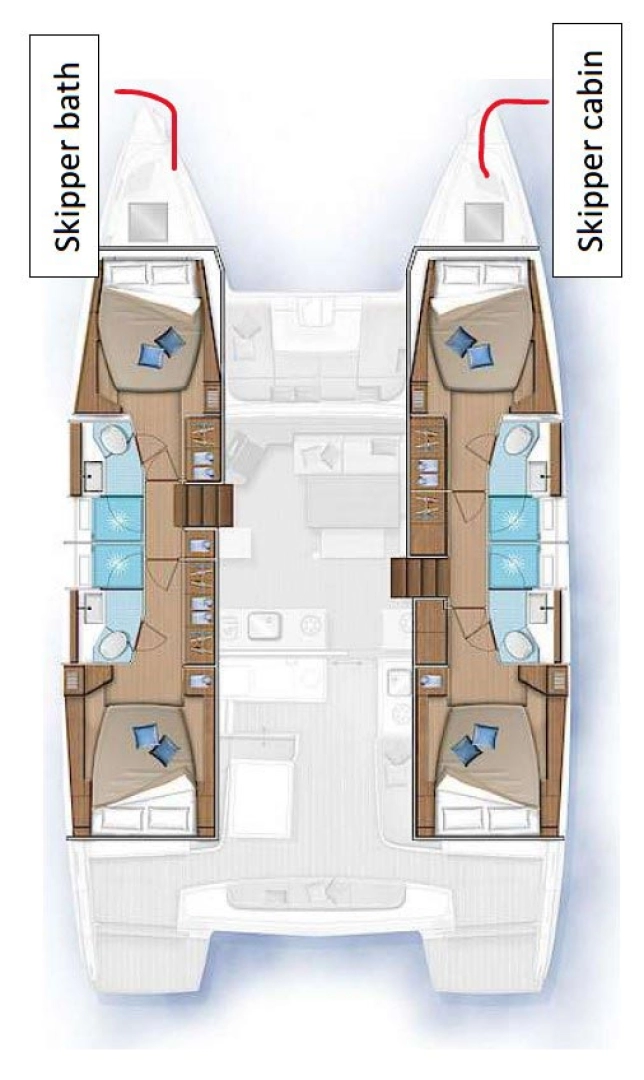 Noleggio barche Lagoon Lagoon 46 a Palma de Maiorca su Samboat