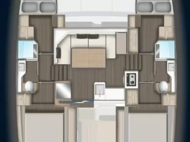 Noleggio Catamarano con o senza skipper Aventura a Sant Antoni de Portmany