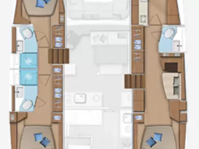 Noleggiare una Lagoon Lagoon 46 a Portocolom