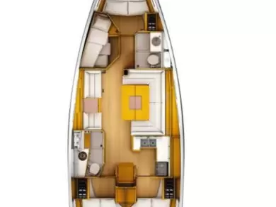 Jeanneau Sun Odyssey 449 da affittare a  Sant Antoni de Portmany