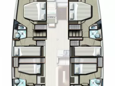 Noleggio Catamarano a Road Town – Bali Bali 4.8