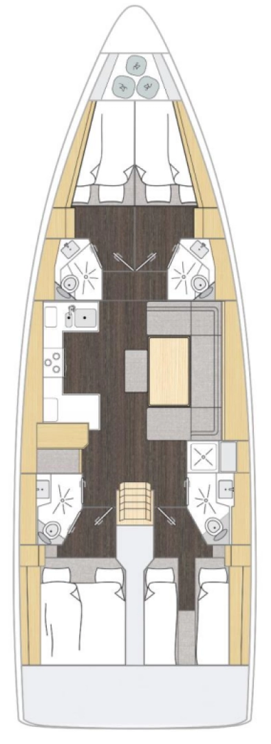 Noleggio barche Göcek economico Bavaria C46